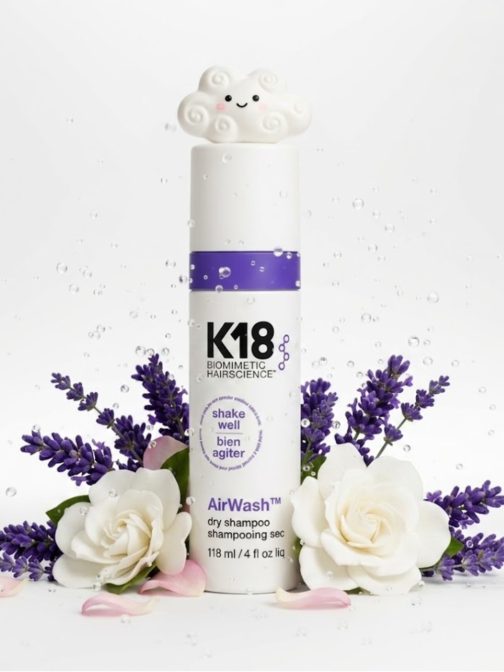 K18 AirWash Dry Shampoo 4 oz Biomimetic Haircare NIB